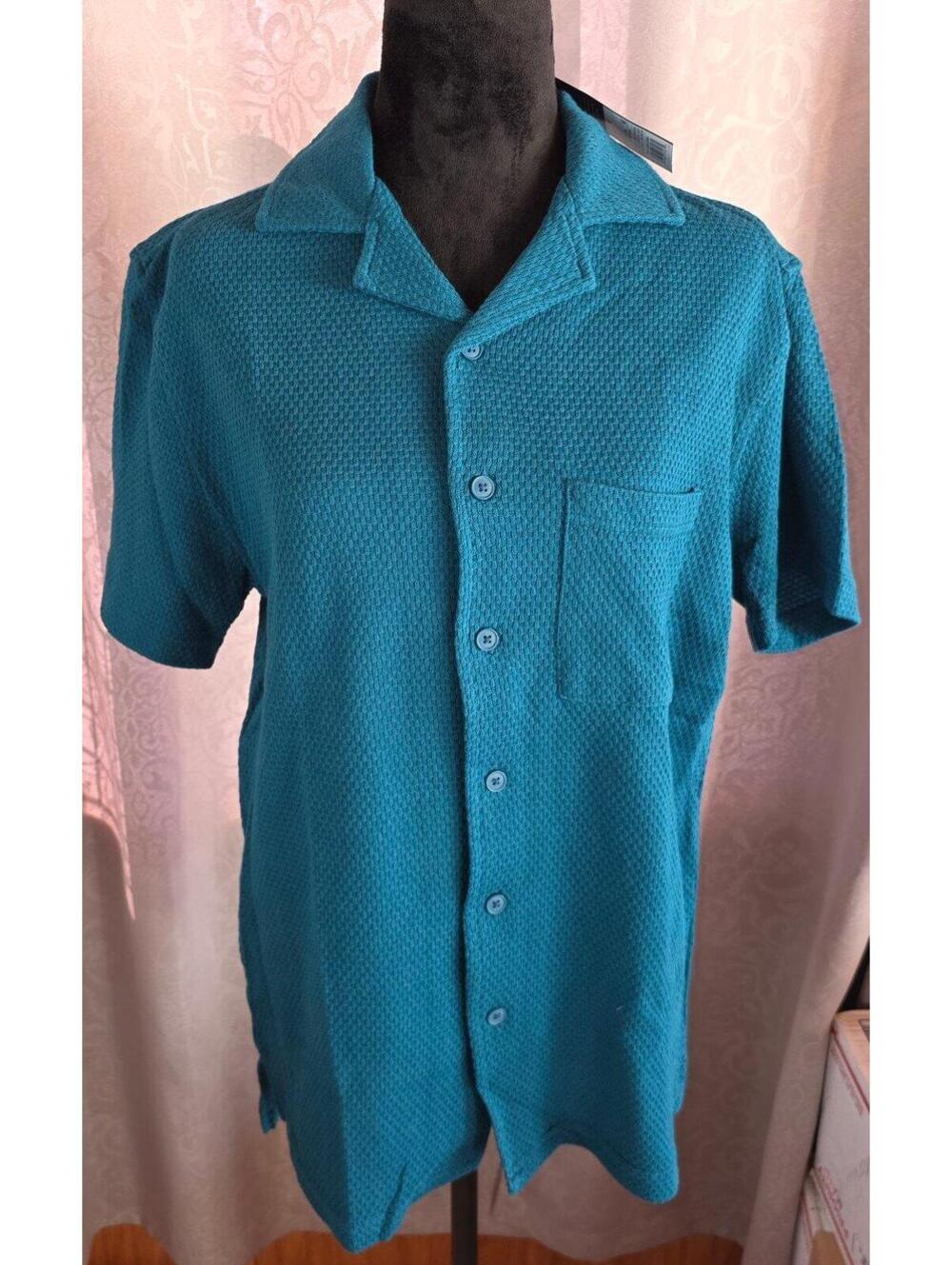 Men's Original Use Short Sleeve Button-Down Shirt - Size Small - BNWT